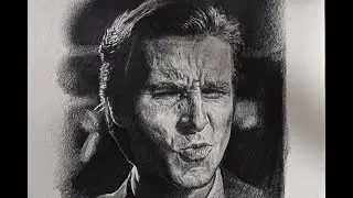 Pencil drawing // Patrick Bateman
