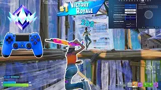 I'm the #1 player whith a PS4 Controller + Best controller settings for Fortnite PS5/Pc/Xbox | PS5