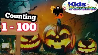 Counting 1-100 + Preschool Learning educational for Kids 1-3 y/o with kids favorite