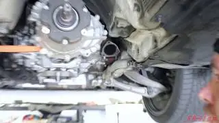 Audi B8-B8.5 S4-S5 3.0T &mdash; совет JHM &mdash; установка трубок выхлопной системы без снятия коробки передач
