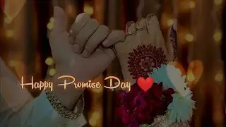 Promise&hearts;️ day | Happy promise day | Promise day status | Promise day shayari | Promise day 2025