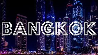 4K TIMELAPSE ~ BANGKOK CITY AT NIGHT ~ HD FOOTAGE