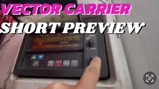 VECTOR CARRIER REFRIGERATED CONTAINER/FRIGO SHORT PREVIEW #coolingsystem #setpoint #temperature 