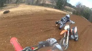 cross rutted @ AMP