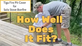 REVIEW:  Bonfire Solo Stove Tiga Fire Pit Weatherproof Cover