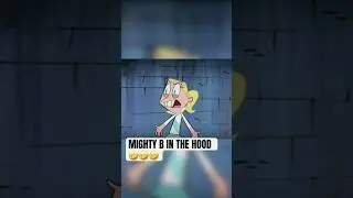 MIGHTY B IN THE HOOD 🤣🤣 #skits #funny #voiceover #shorts #mightyb