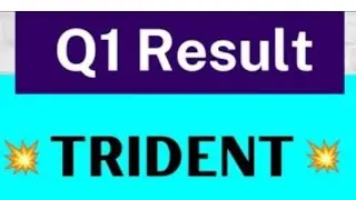 trident ltd share Q 1 result out@