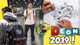 Dcon '19 Vlog (Drawing at End)