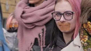 С днем эмансипации! Акция 8 марта в Санкт-Петербурге