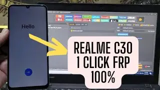 Realme c30 Frp Bypass With Unlocktools 1 Click Mathod 2025