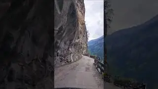 🔥☠️🚫world's deadliest road 💔🔥☠️ #kinnaur #himachal #nature #roadtrip #mountains #world #scorpio