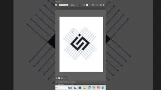 Adobe Illustrator for tutorial | Minimalist Monogram Logo Design (Step by Step).