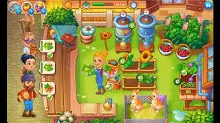 Farming Fever Cooking Games - Level 68 🍎🌻🫐 - No Boosters - FULL STORY - CaroGamesNL