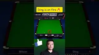 Ding is on fire 🔥 #Sehar #Snooker #Reel