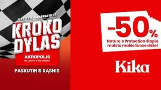 Finalinis AKROPOLIO žiemos i&scaron;pardavimas &ndash; KROKO DYLAS.