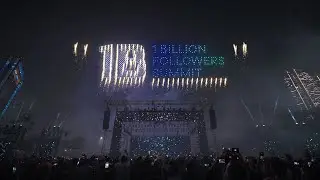 1000-Drone Light Show at the 1 Billion Followers Summit in Dubai | Full Show