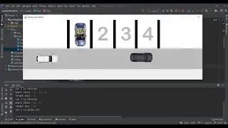 Parking Simulator using Java Semaphore