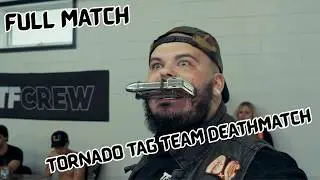 Mikey Anarchy and Gabe Sayers vs Lowlife Louie and Louie Jr. in a TORNADO TAG TEAM DEATHMATCH