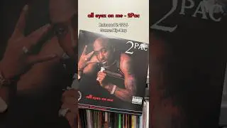 all eyez on me - 2Pac (1996) || My Vinyl Record Collection #vinyl #vinylcollection #rap #hiphop
