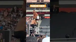 Bron Breakker FRANKENSTEINER LAUNCHES Sami Zayn! #wwe #wweraw #romanreigns #codyrhodes #wrestling