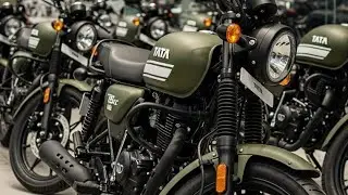 TATA 125CX Launch 2025! | Military Look  125cc Power Bike | Mileage King of India 🇮🇳