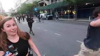 WHAT BLM PROTESTING IN NYC ACTUALLY LOOKS LIKE