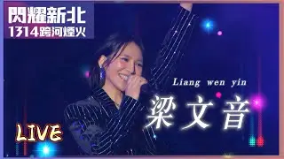 【2026跨年】 梁文音《三個願望/最幸福的事/分手後不要做朋友/慢一點/那女孩對我說》｜2026閃耀新北1314跨河煙火