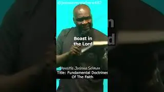 Boast in the Lord | Apostle Joshua Selman