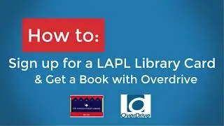 Students- How Get an E-Library Card & Use OverDrive App