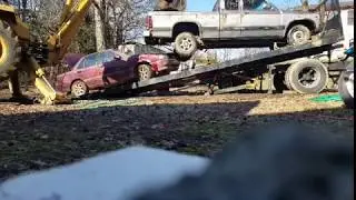 Double down scrap car run