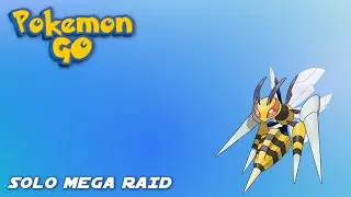 Solo Mega Beedrill in Pokemon GO! (infestation/fell stinger) - No 🗡 + WB