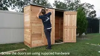 Cedar Shed Assembly Video - The Acacia Shed