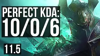 MORDEKAISER vs SHEN (TOP) | 10/0/6, Legendary | EUW Diamond | v11.5