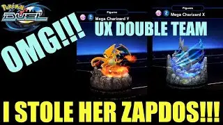 POKEMON DUEL: MAJOR UPDATE UX MEGA CHARIZARD X AND CHARIZARD Y BATTLE GAMEPLAY