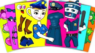 Making an Incredibox Sticker Book 📚 Italian Brainrot Bad Cop BALLERINA CAPUCHINA and Friends | DIY