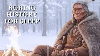 How Native Americans Slept in Longhouses Without Freezing to Death | Boring History For Sleep