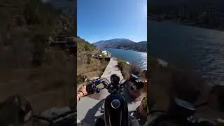 Garage to Greatness: Motorcycle Ride with a View #ai #motorcycletravel #virtual