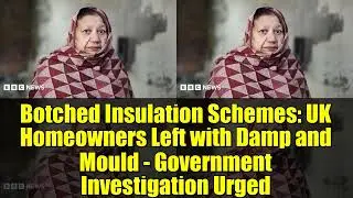 Botched Insulation Schemes: UK Homeowners Left with Damp and Mould - Government Investigation Urged