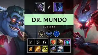 Dr. Mundo Jungle vs Nocturne - EUW Diamond Patch 25.21