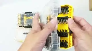 DEWALT Screwdriver Bit Set, Impact Driver and Drill Bit Set Review