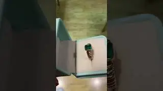 #18kgold#emerald#unisexring