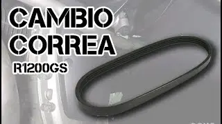 Revision R1200Gs Cambio Correa Alternador