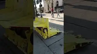 Riding through downtown Ventura