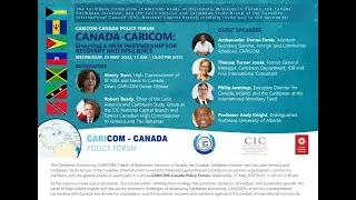 CARICOM-CANADA POLICY FORUM: Shaping a New Partnership for Recovery and Resilience