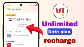 Vi unlimited data plan review | Vi unlimited data recharge plan 399 | Vi unlimited data recharge 398