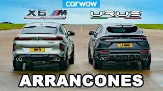 Lamborghini Urus v BMW X6M - ARRANCONES