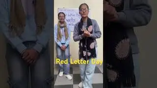 Red Letter Day #education