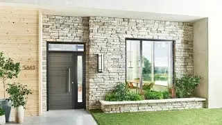 House Exterior Wall Tiles | Home Elevation Wall Cladding | Stone Wall | Natural Stone Wall Tiles