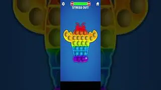 Fidget toys interesting pop it game play 