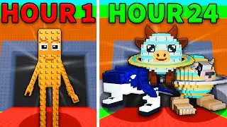 I Spent 24 HOURS In Steal A Brainrot Roblox